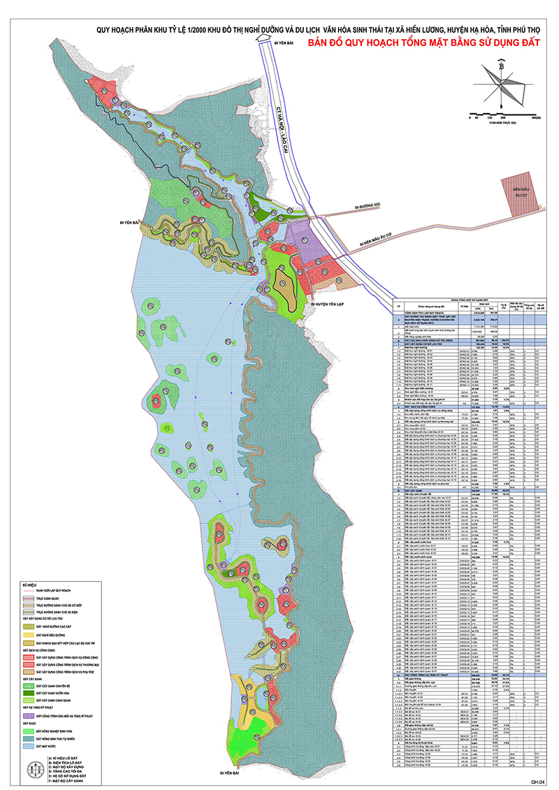 Quy hoạch phân khu tỷ lệ 1/2000 Khu đô thị...